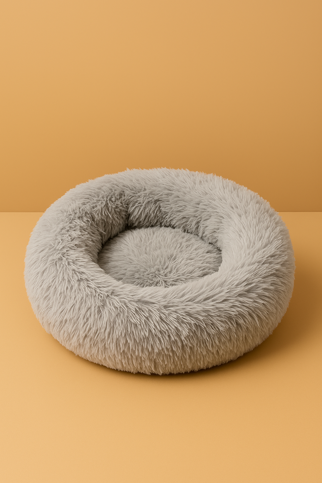 Fluffy Dream Donut Dierenbed – 48×48 cm