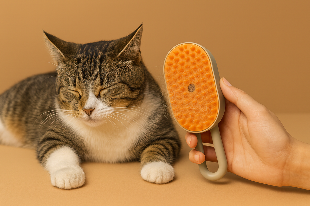 Huisdierverzorgingsborstel met Waterreservoir